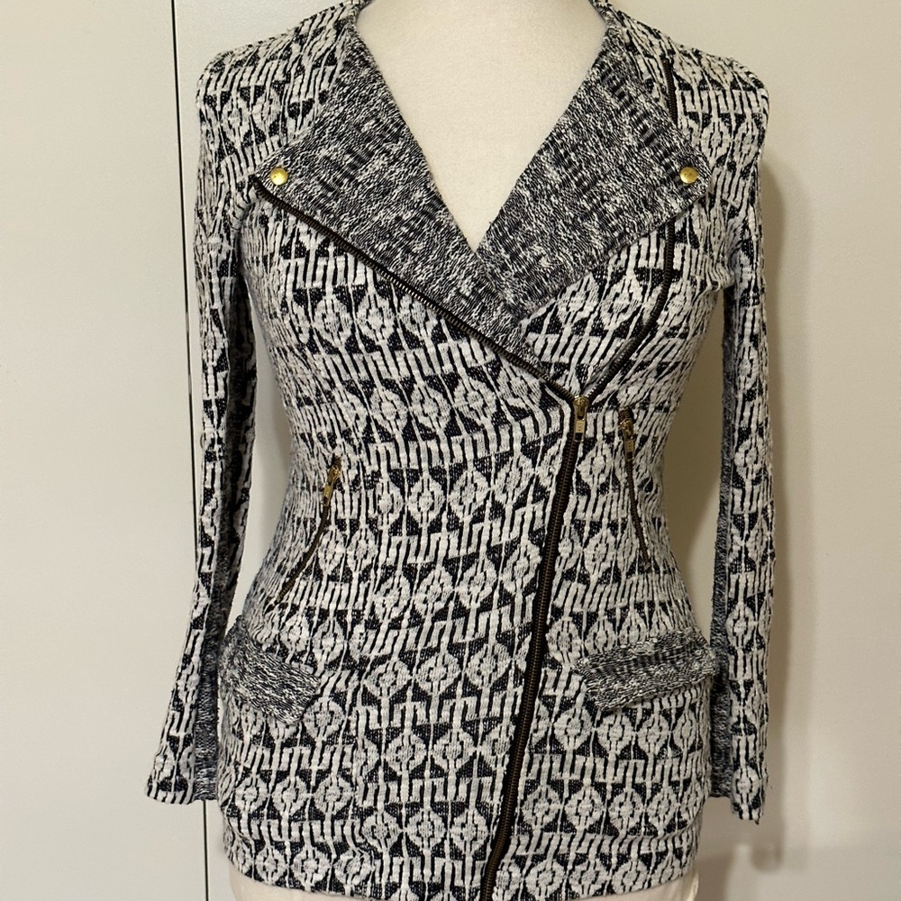 Lucky Brand Sweatshirt white and Black